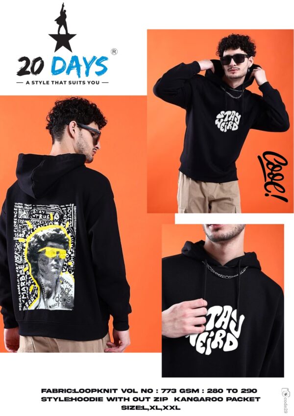 Hoodies Face print - Image 5